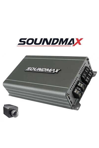 Soundmax Sx-700.1 Mono Bas Amfisi Mono blok anfi 1ohm 700rms- 2 Ohm 550rms-4ohm 350rms-bas Kontrollü