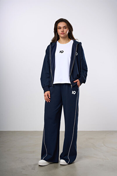 HANIQA Set 3 piese de trening cu glugă, bleumarin