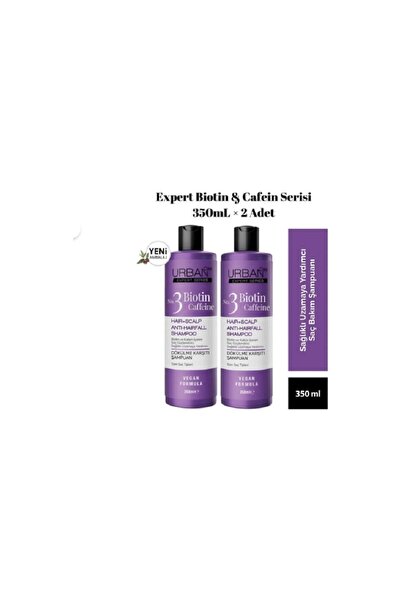 Urban Care Expert Biotin & Kafein Şampuan Serisi 2 x 350ml Yeni Ambalaj
