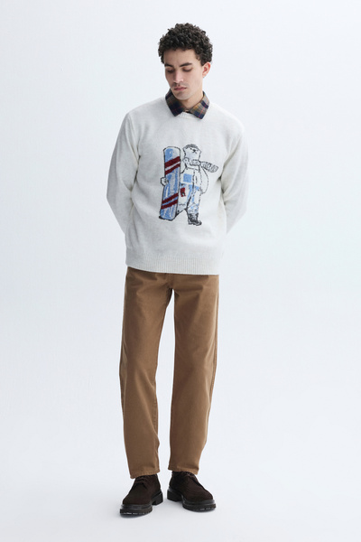 Mudo بنطال تشينو بقصة مستقيمة