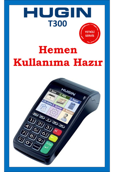 HUGIN Tiger T300 4G Yeni Nesil Mobil Yazarkasa POS (Kullanıma Hazır Gönderilmekte)