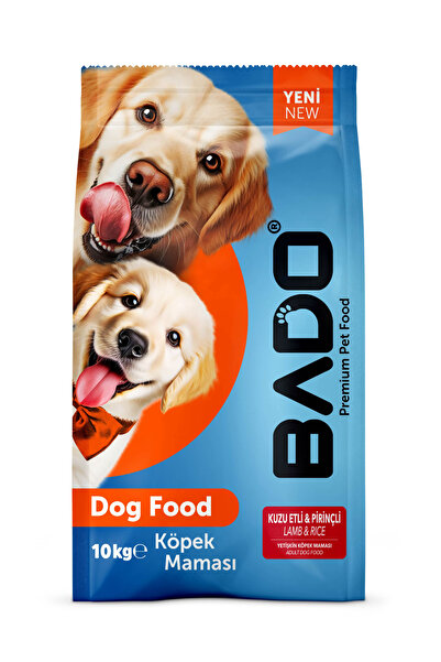 Bado Yetişkin Köpek Maması Kuzu Etli Pirinçli 10 Kg