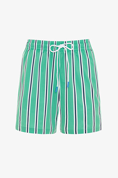 Penti Vocation Gestreifte Herren-Shorts mit mittlerer Taille