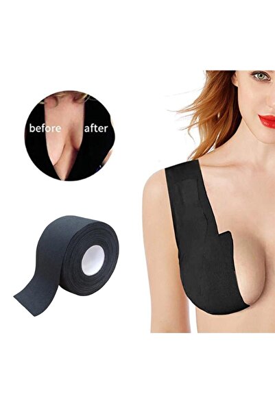 Bikini Mayokini Dünyası Bandaj pentru piept (5 metri) - Negru