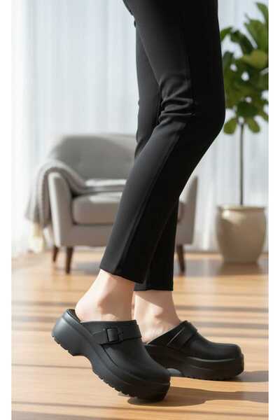 Shubuu Women's Wedge Heel EVA Clog Doctor Nurse Medical Chef Slipper