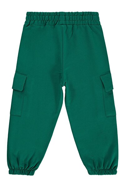 Civil Boys Kargo Cepli 2-5 Yaş Eşofman Alt - Yeşil 5-6 Yaş