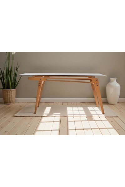 Vivense PALACE TEMPERLİ CAMLI MASA, 80X160