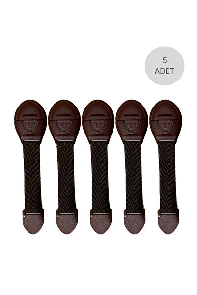 ketbox Çocuk Bebek Çekmece Dolap Beyaz Eşya Güvenlik Emniyet Koruma Kilidi Çok Amaçlı Kilit 5 Adet