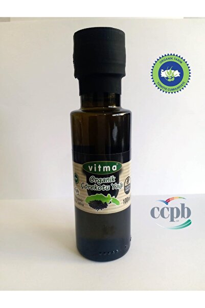 Vitma Organik Çörekotu Yağı Soğuk Pres 100ml