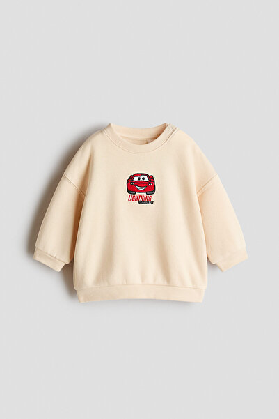 H&M Baskılı Sweatshirt