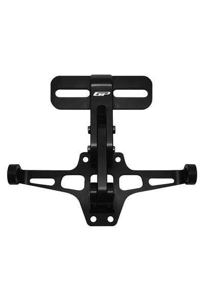 GP KOMPOZİT Universal C Model Ledli Katlanır Plakalık Siyah
