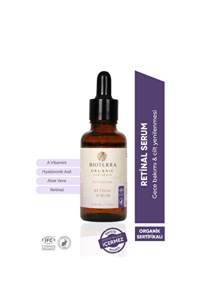 Bioterra Retinal Serum –%99,7 Doğal, Cilt Yenileyici & Anti-Aging