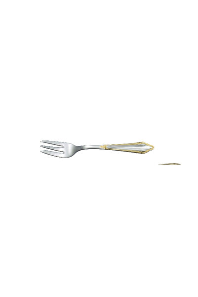 SAFA Deluxe Stainless Steel Dessert Fork Set 6-Piece. / 114103