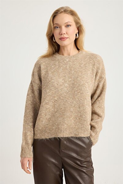 HomeStore Tricotaj cu guler rotund