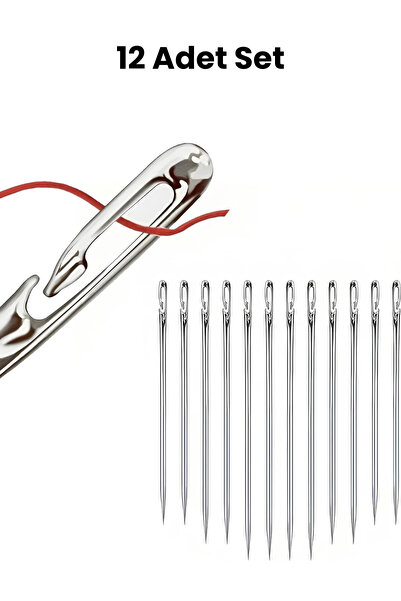 Privo 12 komada set igala za lako uvlačenje konca – pametne igle za šivenje i...