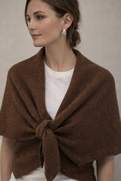 YENGEÇ Triangle Innerwear Knitwear Shoulder Shawl