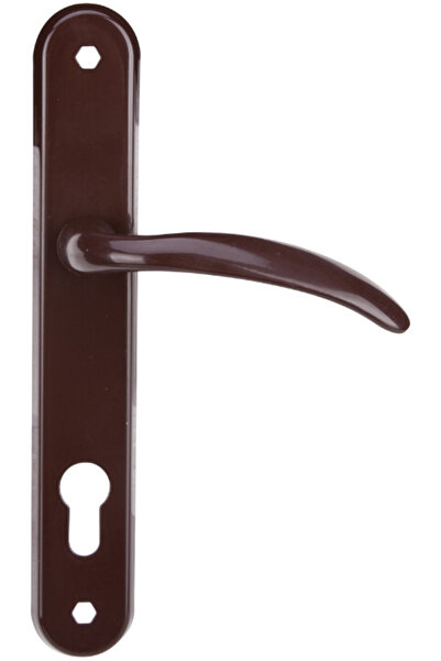 Evotools Κυματιστές Λαβές με Λαβή σε Σχήμα Υ - Καφέ Χρώμα 85 mm