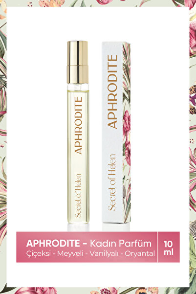 Secret of Helen Aphrodite EDP Kadın Parfüm,Çiçeksi-Oryantal, Yasemin, Vanilya, Pralin, Paçuli, 10ml
