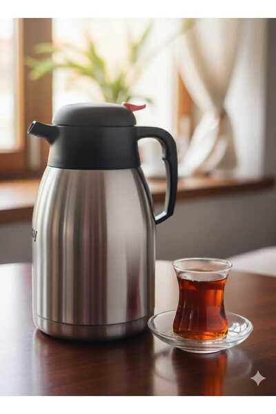 ebby Stainless Steel 2 Liter Thermos