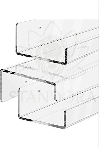 STANDORA Plexiglass Acrylic Organizer Shelf - Bathroom Organizer 35X10 3mm Th...