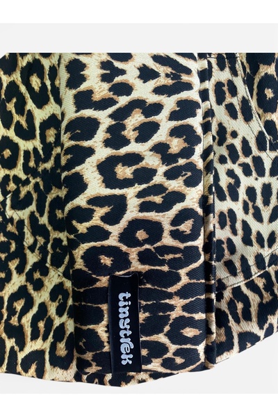 tinytrek Child Carrier-10 Ay-4 Yaş(max 18 kg) Leopar Çocuk Taşıyıcı|Ana Kucağı-Sling-Yan Sling