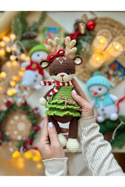 esmanın diyarı Amigurumi geyik cervudms