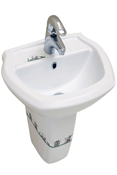 Eca SEREL ÇOCUK YARIM AYAK KÖPEK DEKOR (SADECE LAVABO AYAĞI)