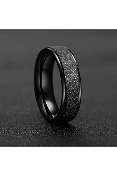 Mournbelle Siyah Paslanmaz Çelik Unisex Yüzük