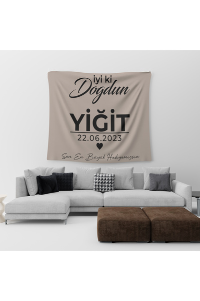 Kişiye Özel Doğum Günü Afişi ( 400 gr. Avrupa Vinil)