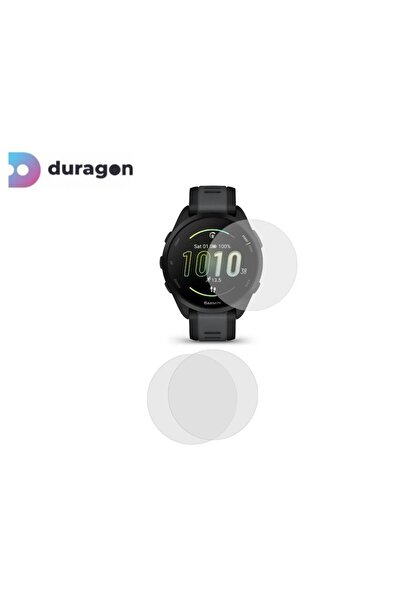 Duragon Set 3X Folie silicon Duragon, compatibila cu Garmin Forerunner 165 protectie ecran, antisoc