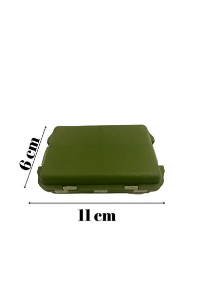 EZYA PLUS Hapkabı Ilaç Saklama Kutusu Maxi Haftalık Özel Üretim Yeşil