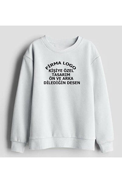 Bestteks Customized Logo and Back Print Sweatshirt T-Shirt for Your Company