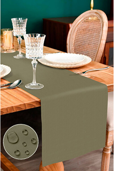 Monolisse Covoraș de podea din pânză rezistent la lichide și la pete, kaki, 5...