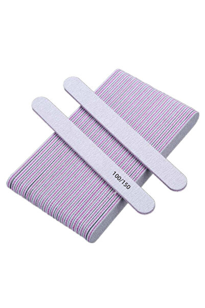 SELA Set de 25 de pile de unghii drepte 20 - duritate 100/150