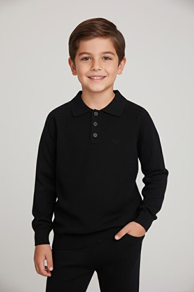Mutlu Kids Tricotaj pentru bărbați cu gât polo