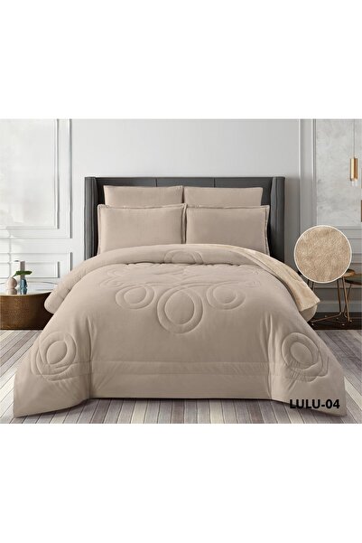 Meral Winter bedspread with an exclusive design and soft texture, 6 pieces, 240*260