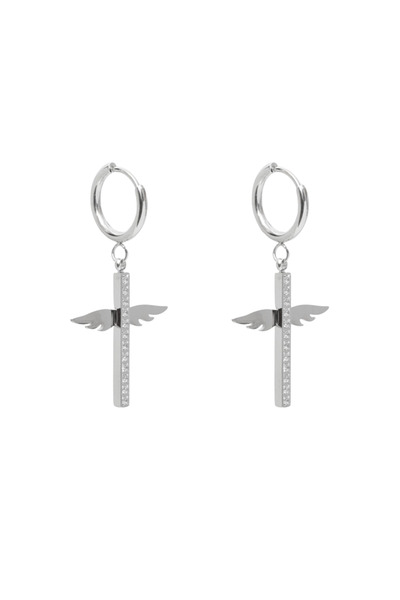 Abundo Cercei din inox Archangel silver