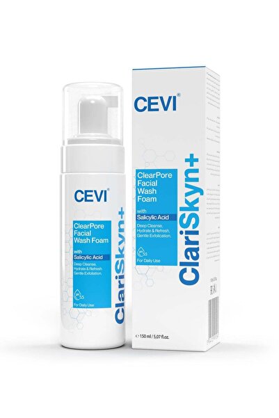 cevi غسول الوجه الرغوي بحمض الساليسيليك من كلاري سكين+ كليربور