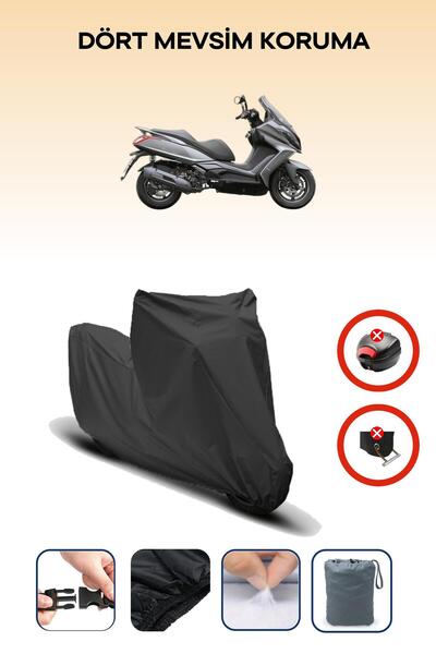 Breen Black Rear Bag Lock Incompatible Kymco Downtown 125I Compatible Motorcy...
