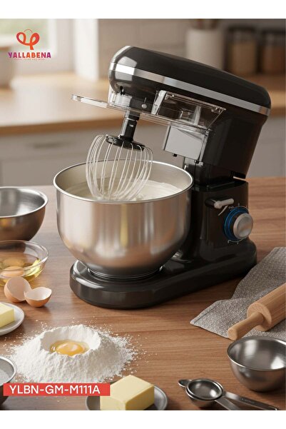 Yallabena 500W Electric Stand Mixer for Dough, Baking & Mixing