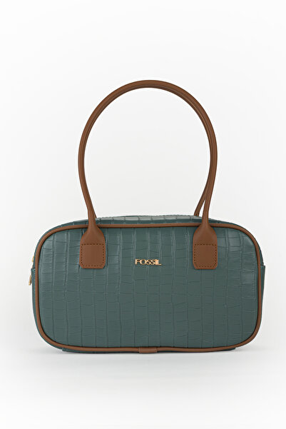 Fossil Geantă de mână și de umăr cu model croco pentru femei