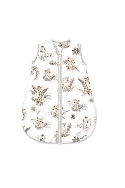 MimiNu Sleeping bag, MimiNu, For babies, Winter, Cotton, With zipper, 70 cm, 2.5 Tog, Savanna