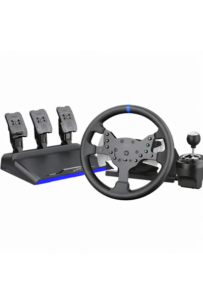 cosmostech 7117 V99 Oyun Direksiyon Seti 3.2Nm Force Feedback 270°/900° Vites...