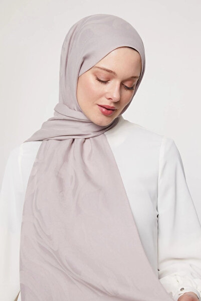 Levidor Abstract Pattern Grazi̇a Shawl - Powder