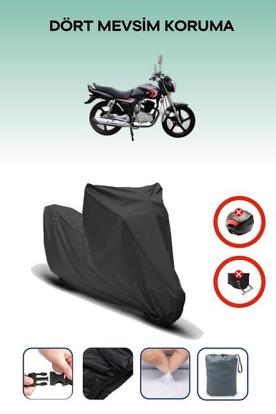 Breen Black Rear Bag Lock Incompatible Arora Ar 150-A Compatible Motorcycle T...
