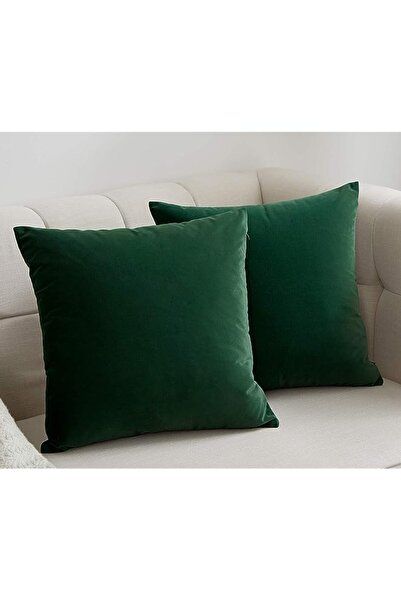 The Bros أغطية وسائد مخملية من JSBYY، لون موحد، أغطية وسائد مربعة ناعمة مزخرفة للأريكة والسيارة، مقاس 18 × 18 بوصة