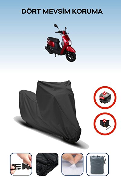 Breen Black Rear Bag Lock Incompatible Altai Uma 50 Compatible Motorcycle Tar...