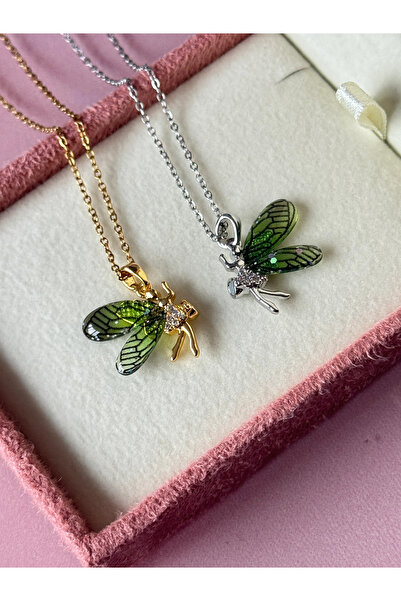 Harlofia Jewelry Steel Magnet Fairy Girl Friendship Necklaces