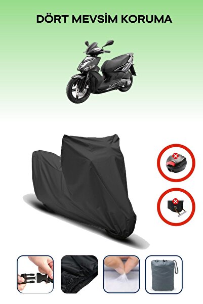 Breen Black Rear Bag Lock Incompatible Kymco Agility 16+ 150 Compatible Motor...