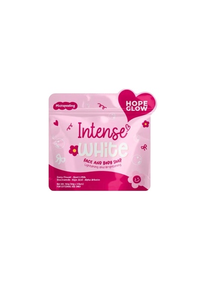 Hope glow intense white face and body soap